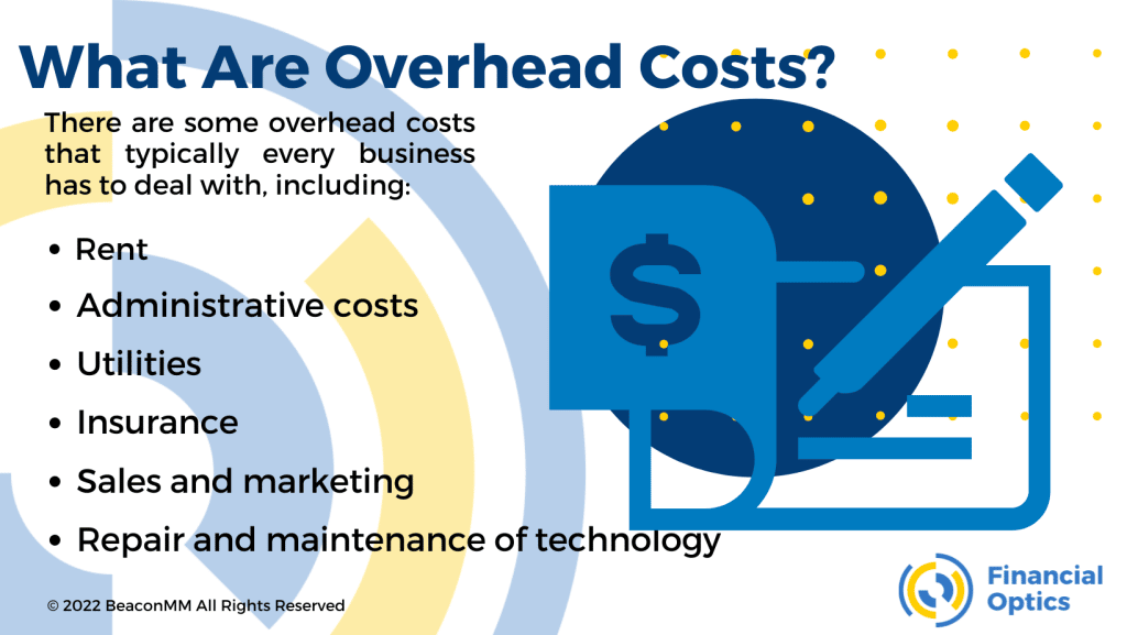 What Are Overhead Costs Infographic